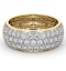 Eternity Ring Sara 18K Gold Diamond 3.00ct H/Si - image 3