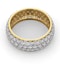 Eternity Ring Sara 18K Gold Diamond 3.00ct H/Si - image 4