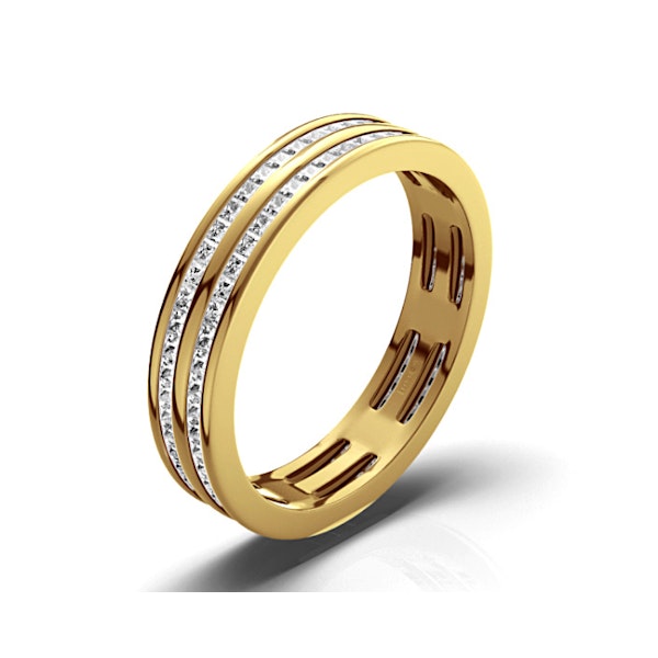 Eternity Ring Holly 18K Gold Diamond 1.00ct H/Si - Image 1