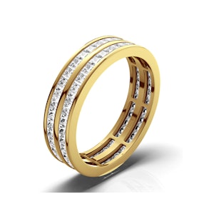 Eternity Ring Holly 18K Gold Diamond 2.00ct H/Si