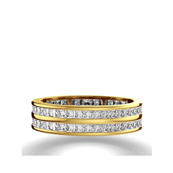Eternity Ring Holly 18K Gold Diamond 2.00ct H/Si - Image 2