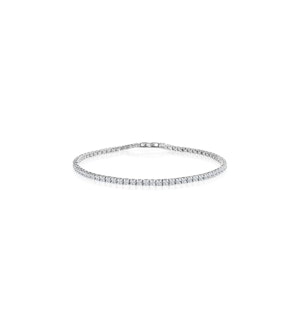 1.5ct Lab Diamond Tennis Bracelet Claw Set in 925 Silver