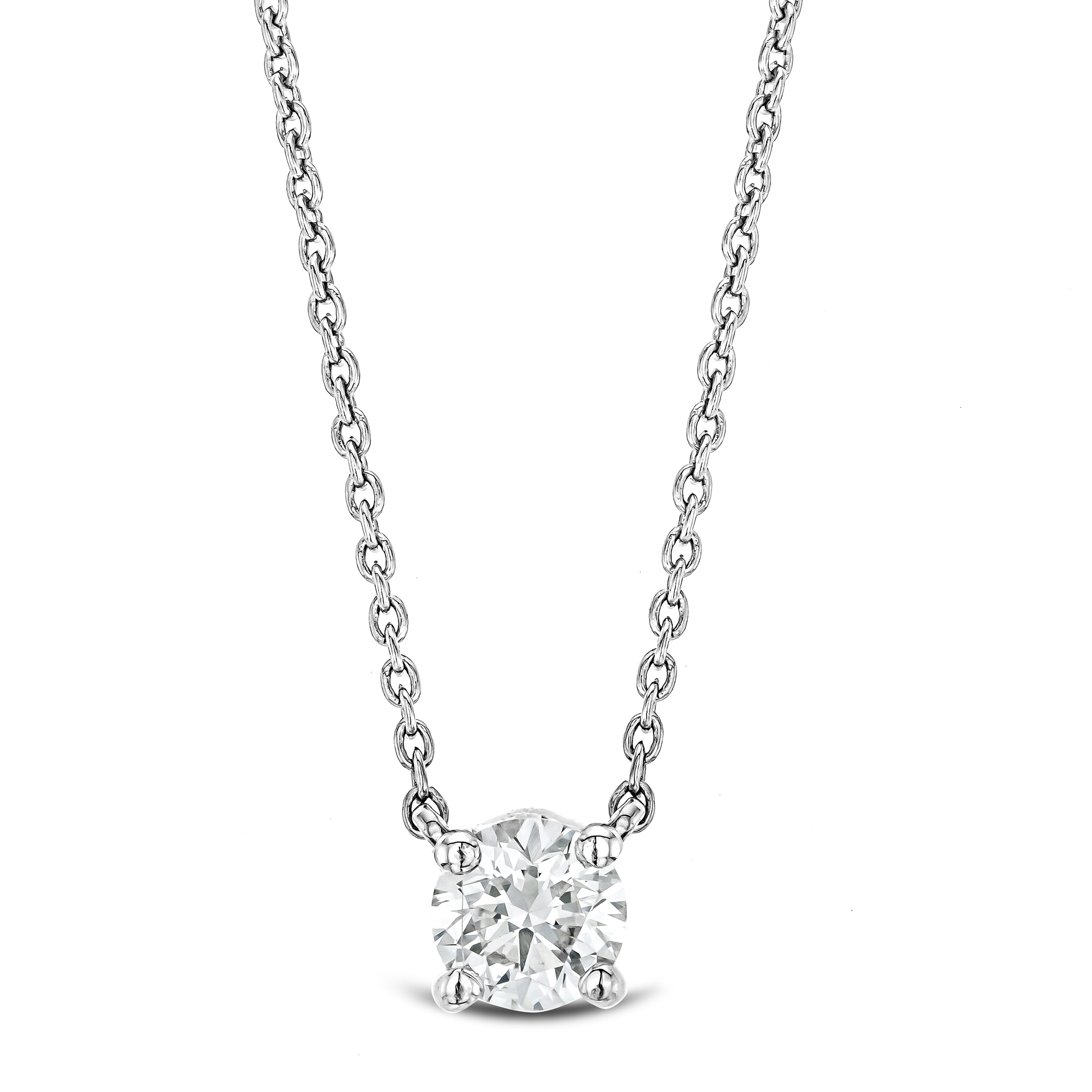 Solitaire Pendants And Necklaces The Diamond Store   JBK NDD3552 47JUU D1 