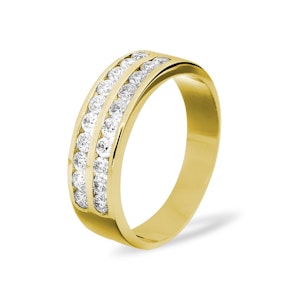 LUCY 18K Gold Diamond ETERNITY RING 1.00CT H/SI