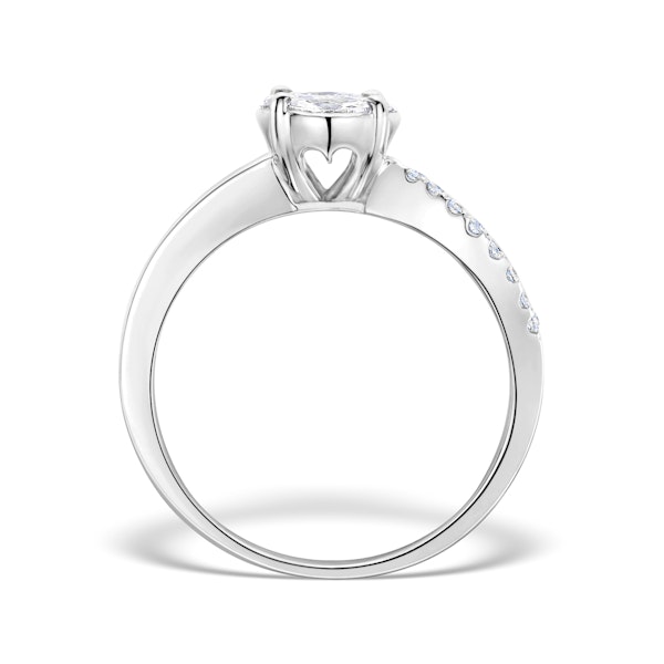Engagement Ring Galileo 1.50ct Look Diamonds Platinum S3460 - Image 2