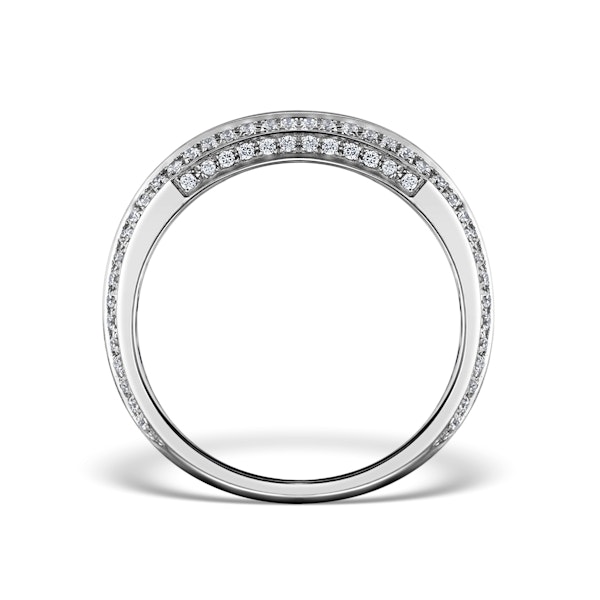 Diamond Eternity Ring - Cosmopolitan - 0.53ct 18K White Gold - SIZE L - Image 2