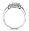 0.75ct Diamond Asteria Collection Baguette Ring in 18K White Gold - image 2