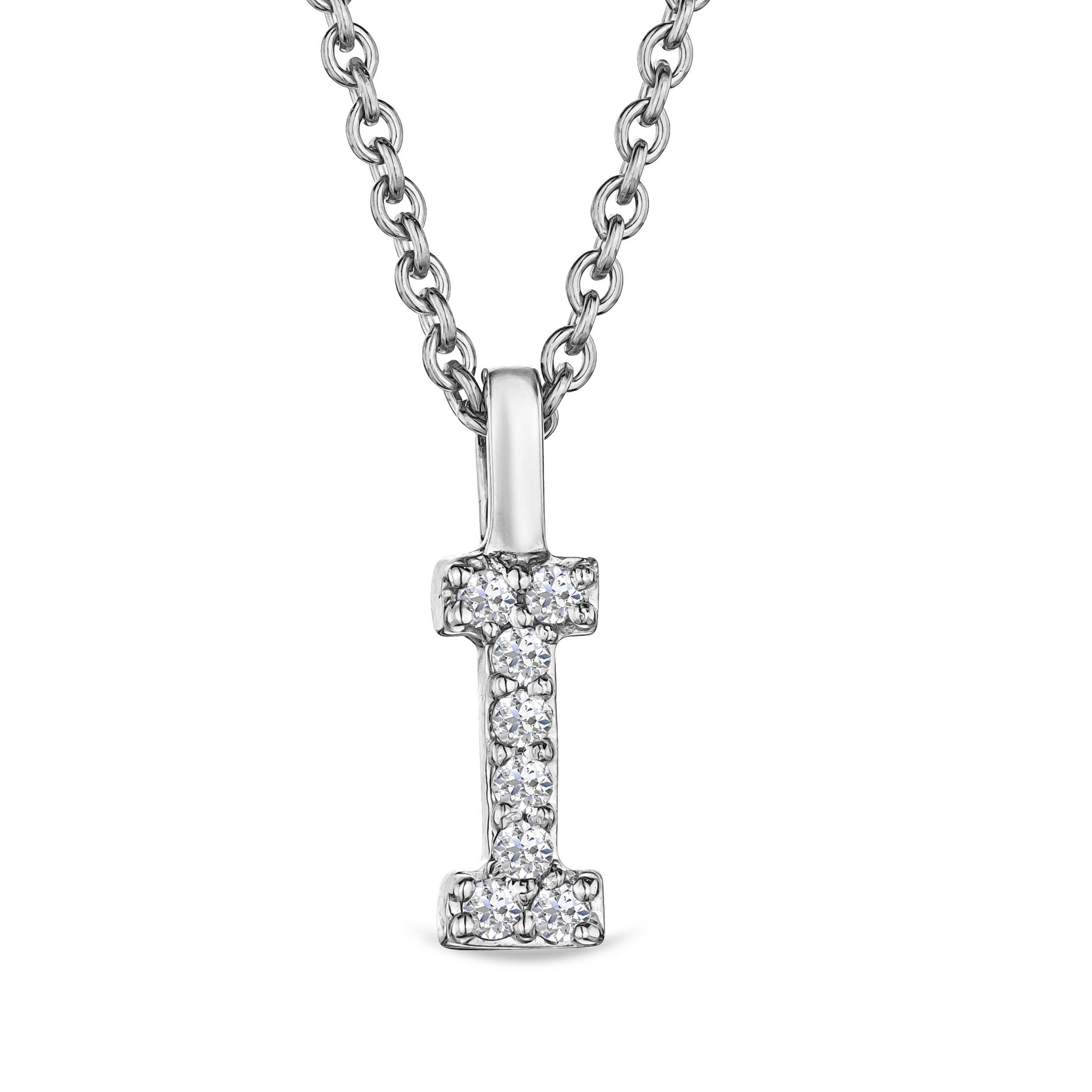 Diamond letter i hot sale