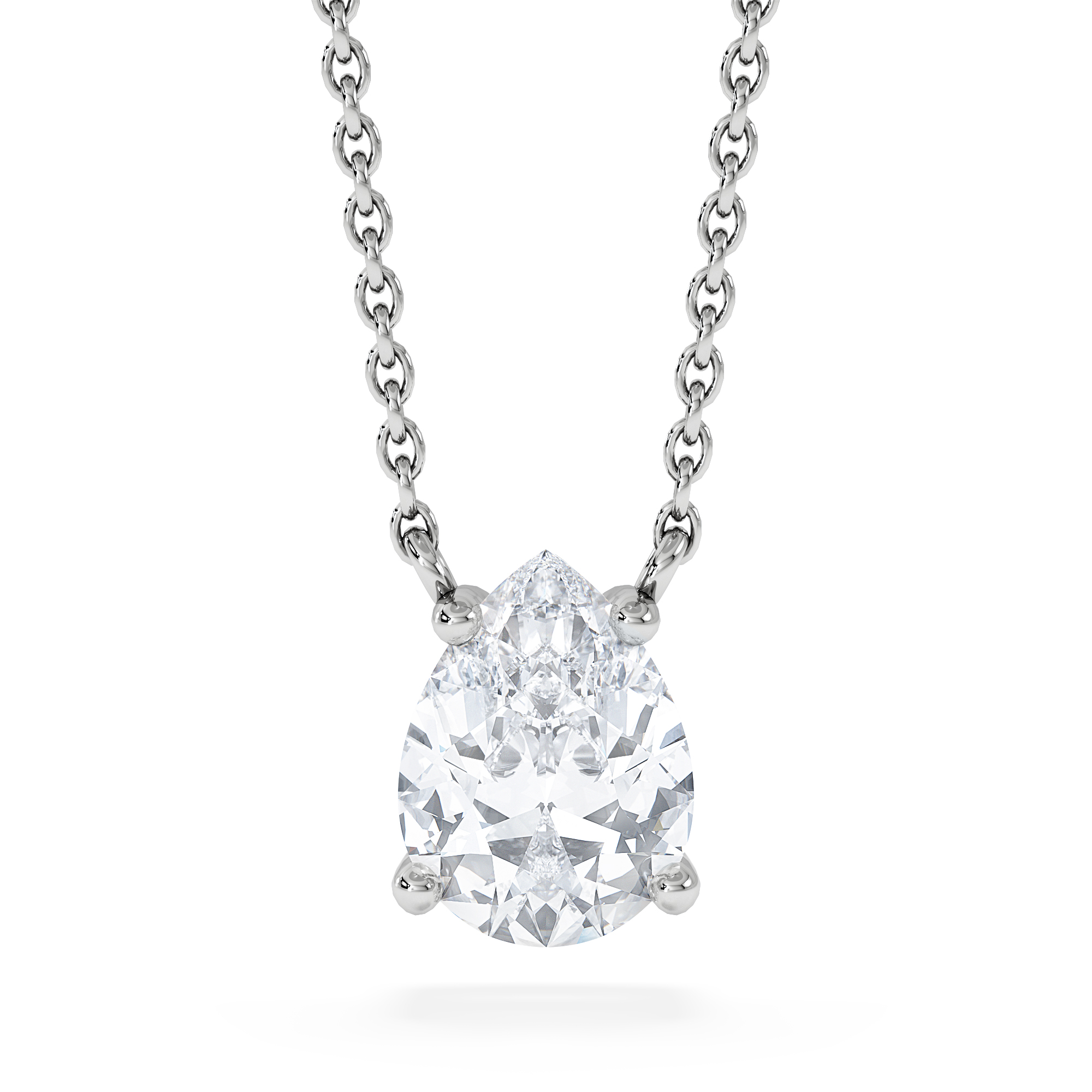 Pear pendant necklace online