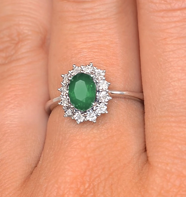 925 Sterling Silver Natural Green Emerald Man Ring, Precious Gemstone, Engagement Ring, Solitaire Ring, Cluster Ring, Gift Idea, Select on sale Size