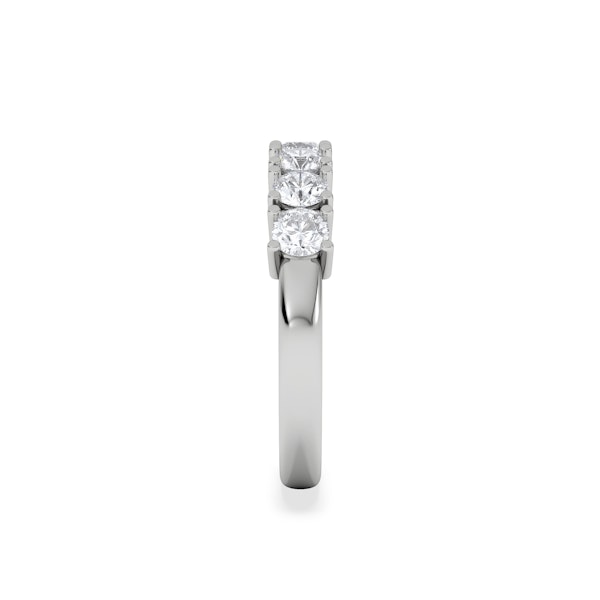 Chloe 7 Stone Lab Diamond Eternity Ring 1.00CT F/VS in 9K White Gold - Image 4