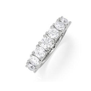 Chloe 7 Stone Lab Diamond Eternity Ring 1.50CT F/VS in 9K White Gold