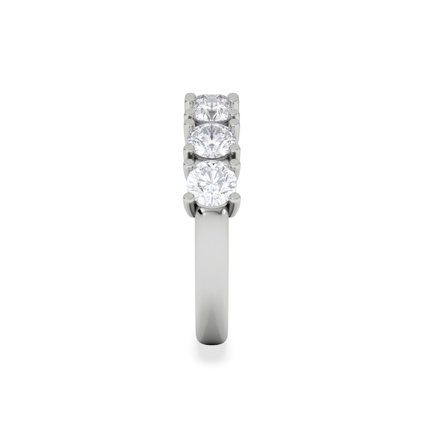 Chloe 7 Stone Lab Diamond Eternity Ring 2.00CT F/VS in 9K White Gold - Image 4