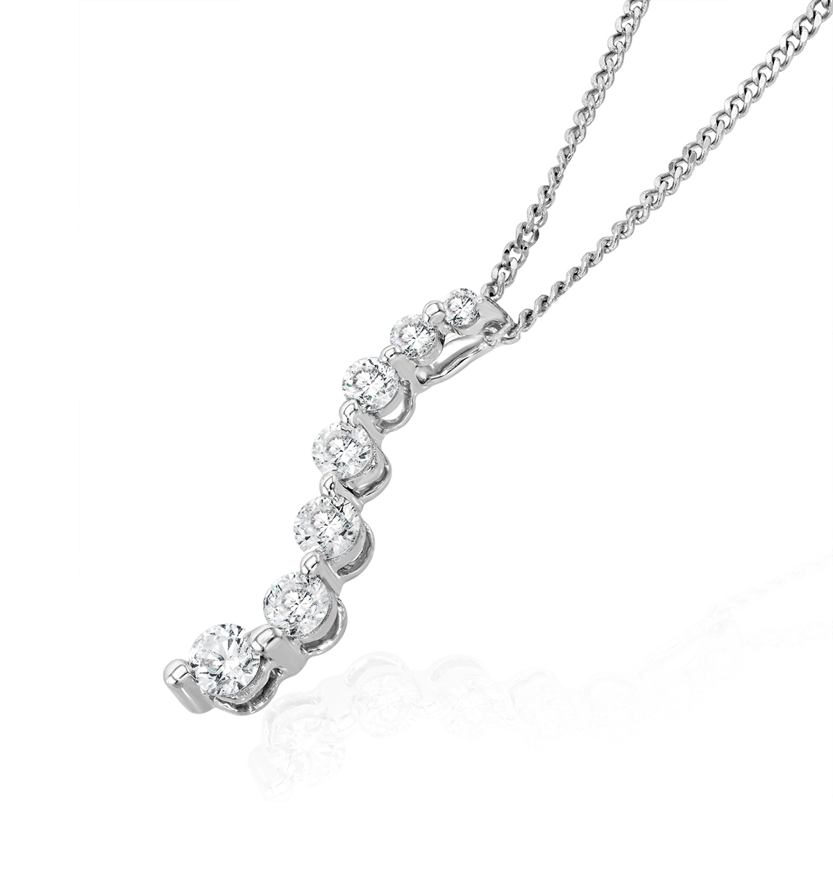 Diamond Drop Necklaces | The Diamond Store