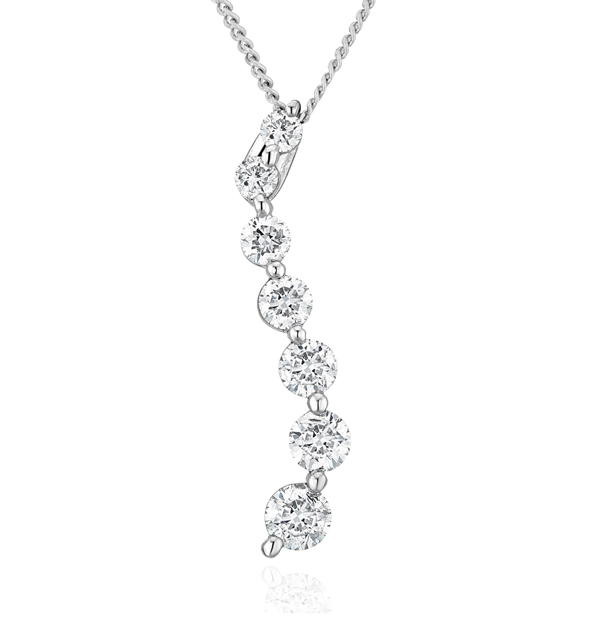 Diamond Drop Necklaces | The Diamond Store