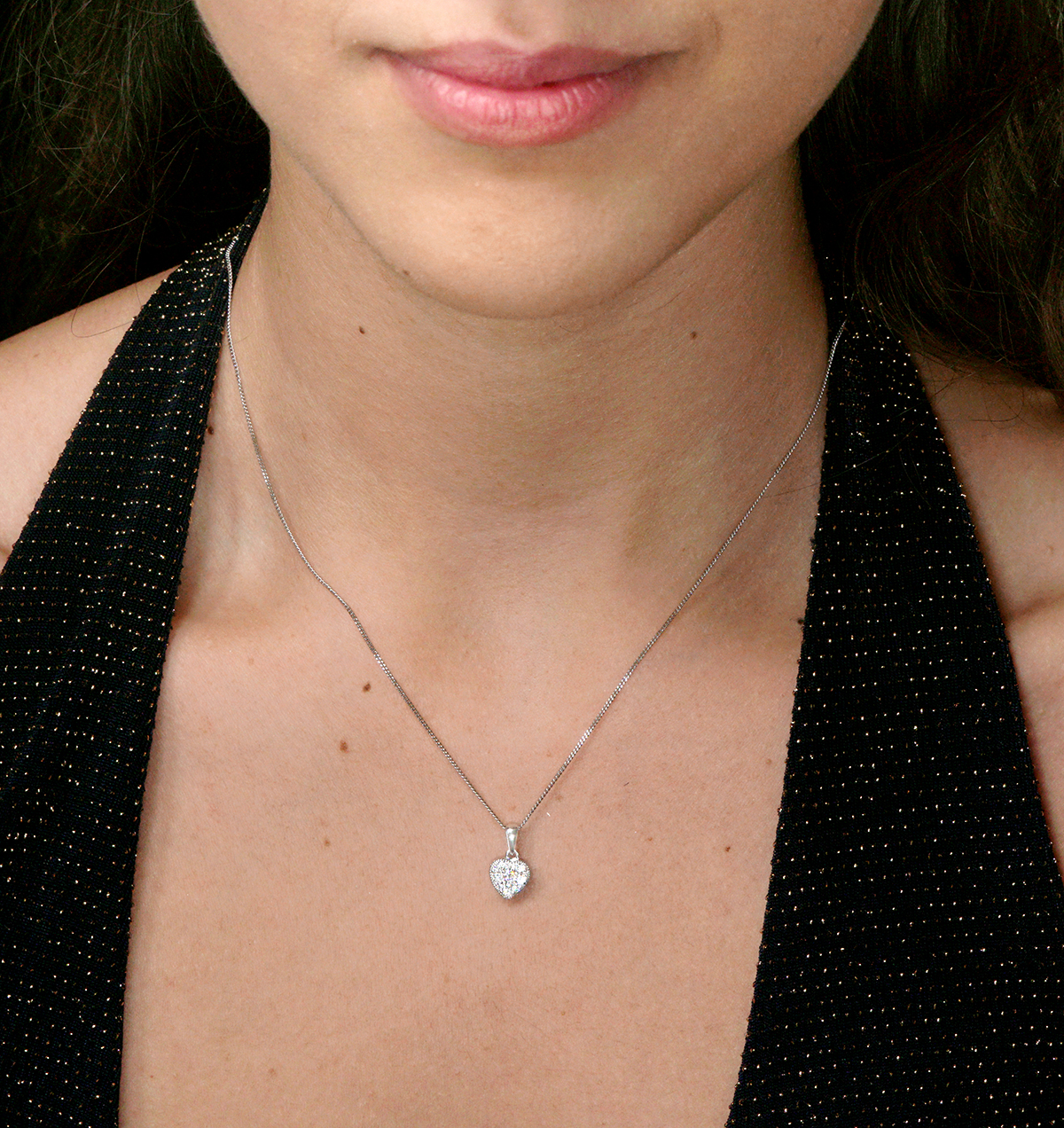 lab diamond necklace