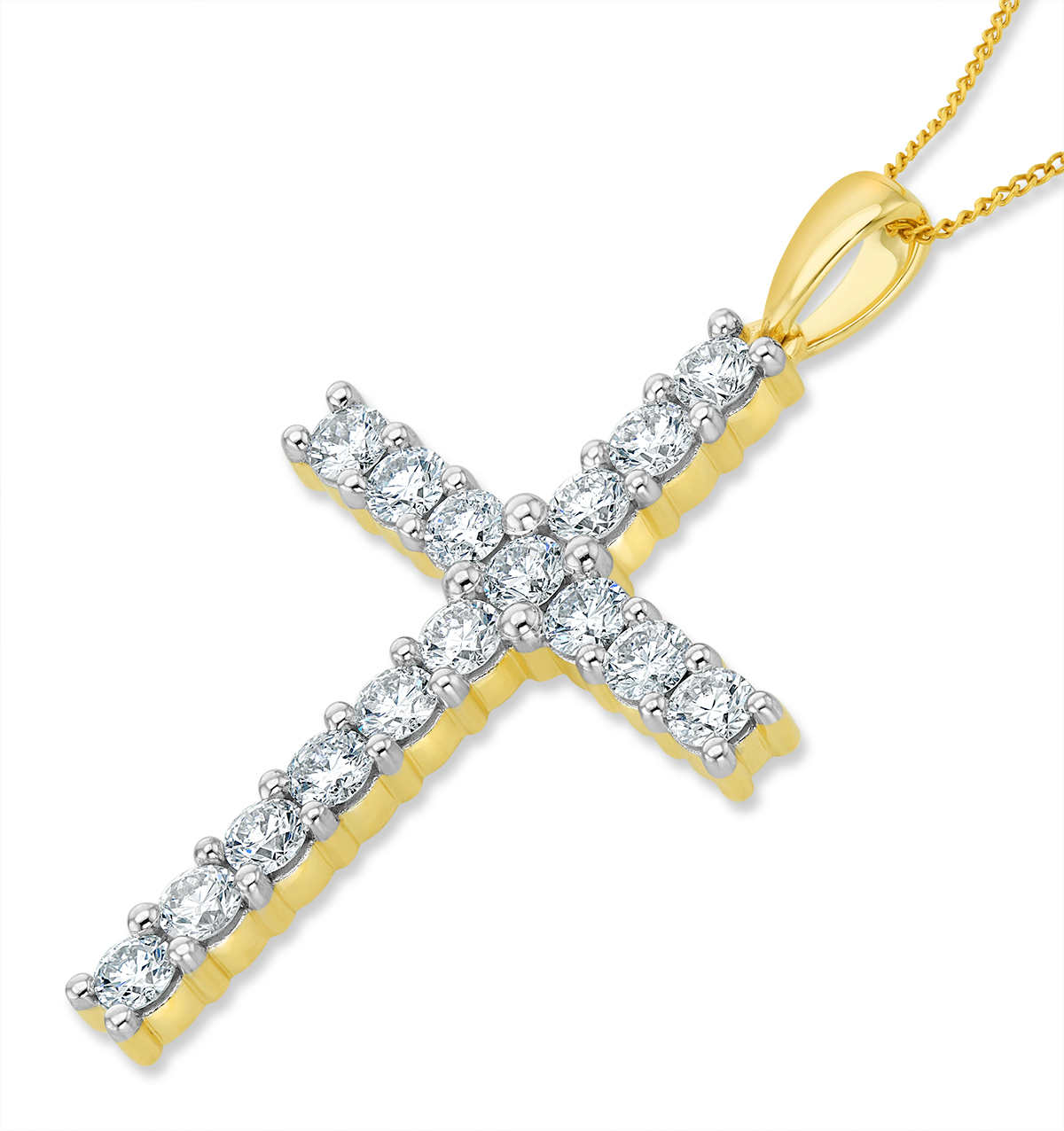 Diamond Cross Necklaces & Pendants The Diamond Store™