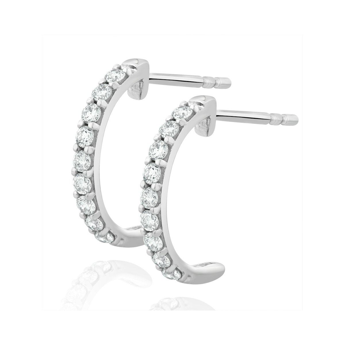 Diamond Hoop Earrings | The Diamond Store