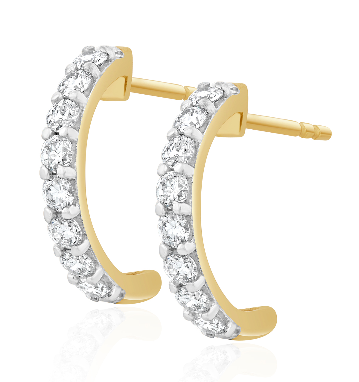 Diamond Hoop Earrings | The Diamond Store