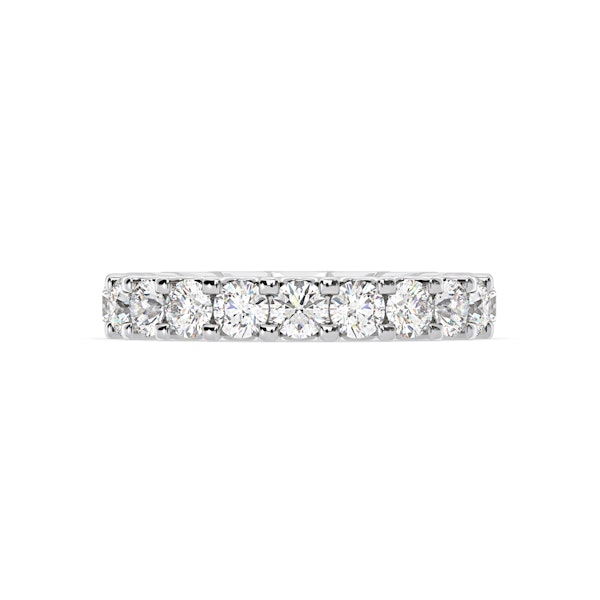 Chloe Lab Diamond Eternity Ring Platinum Claw Set 3.00ct F/VS - Image 3