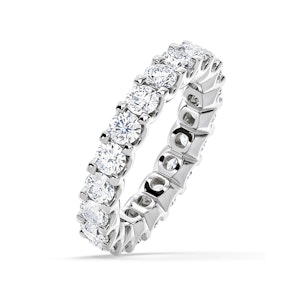 Eternity Ring Chloe Platinum Diamond 3.00ct G/Vs