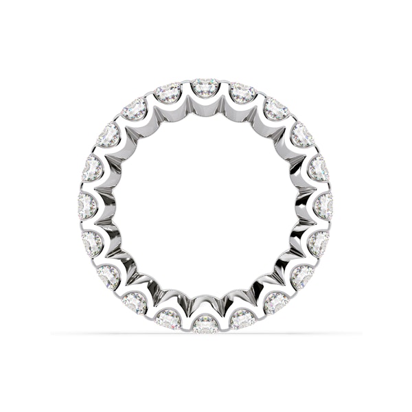 Eternity Ring Chloe 18K White Gold Diamond 3.00ct H/Si - Image 4