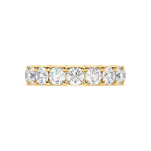 Eternity Ring Chloe 18K Gold Diamond 5.00ct G/Vs - Image 3