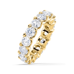 Eternity Ring Chloe 18K Gold Diamond 5.00ct G/Vs