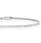4ct Lab Diamond Tennis Bracelet Claw Set in 9K White Gold - image 3