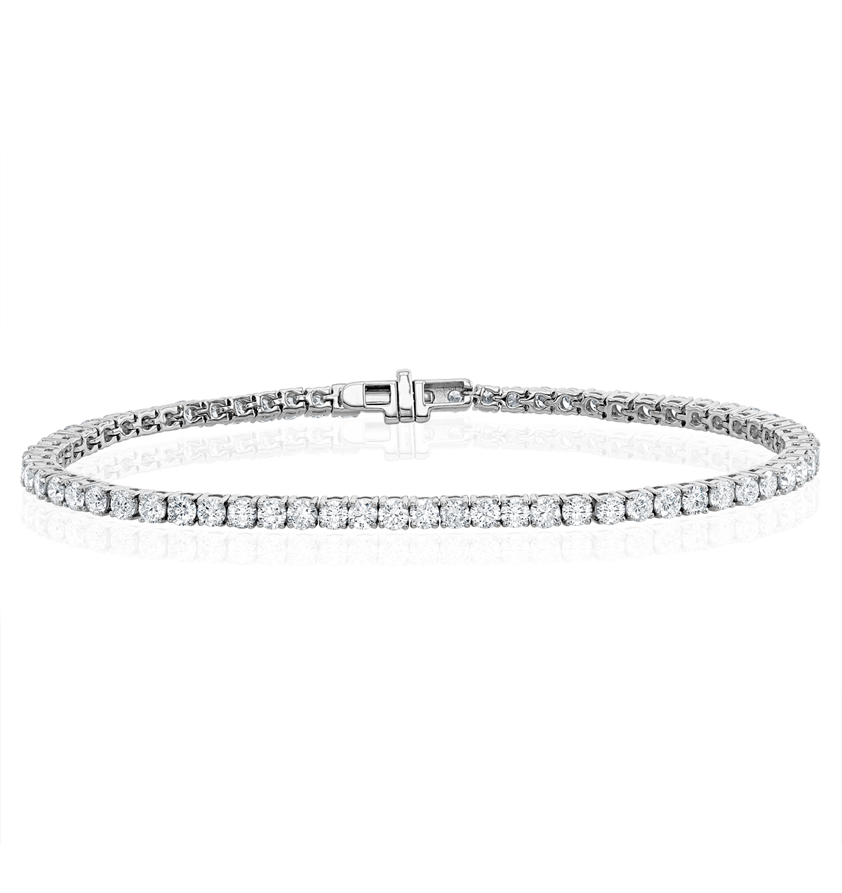 man made diamond bracelet