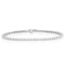 6ct HSI Lab Diamond Tennis Bracelet Claw Set in 9K White Gold - image 1