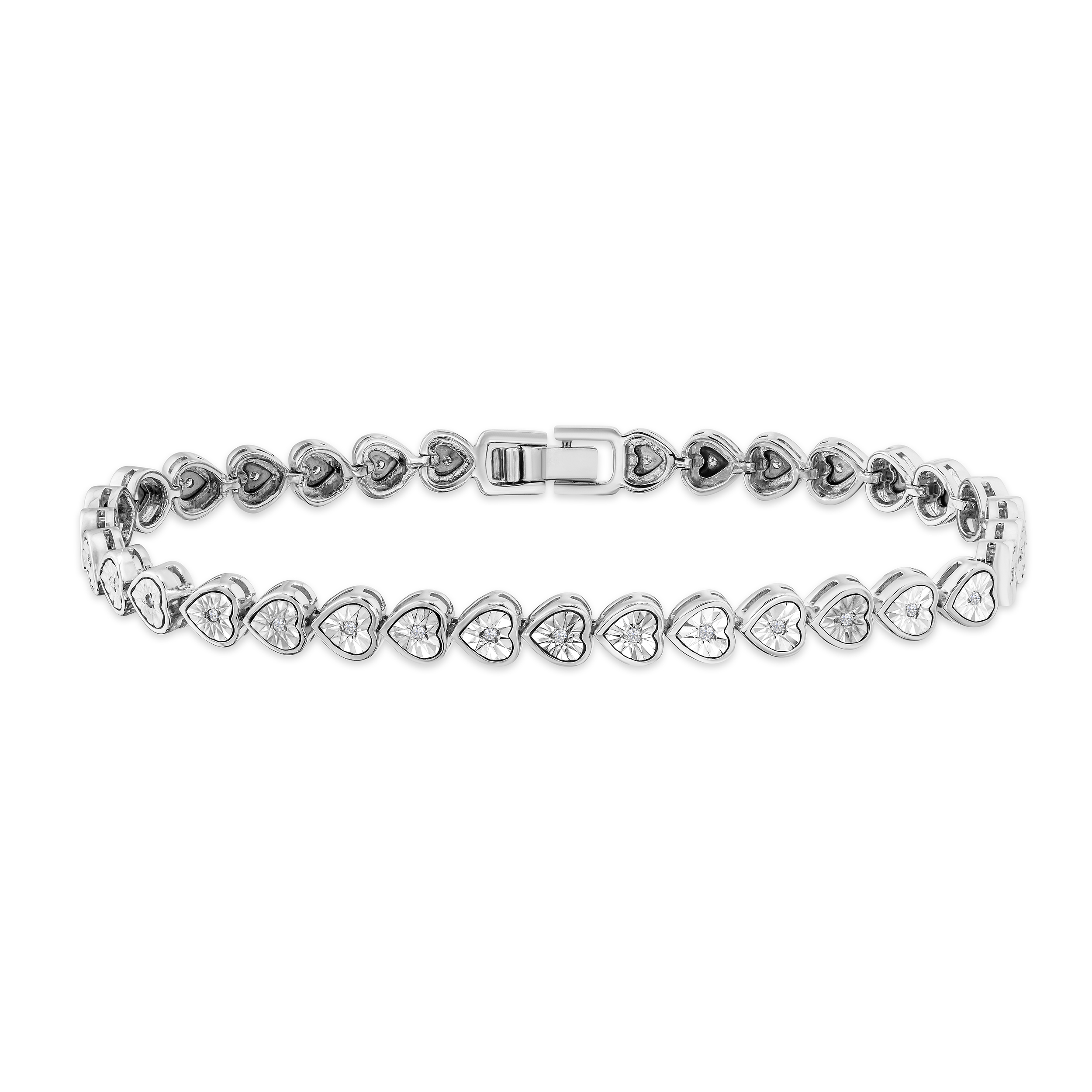 Sterling silver tennis bracelet hotsell
