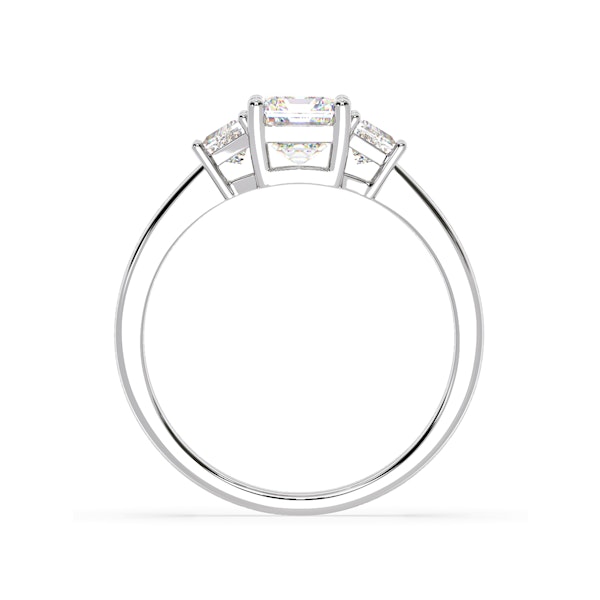 Erika Lab Diamond 1.70ct Emerald Cut Ring in 18K White Gold F/VS1 - Image 3