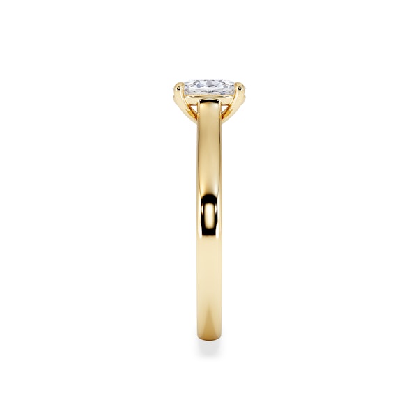 Amora Oval 0.50ct Lab Diamond Engagement Ring F/VS1 Set in 18K Gold - Image 4