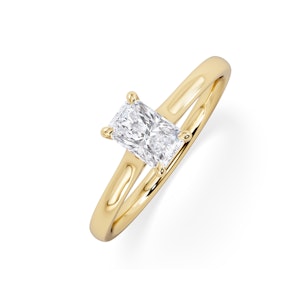 Amora Radiant 0.50ct Lab Diamond Engagement Ring F/VS1 Set in 18K Gold