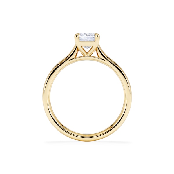 Amora Radiant 1.00ct Diamond Engagement Ring G/VS1 Set in 18K Gold - Image 3