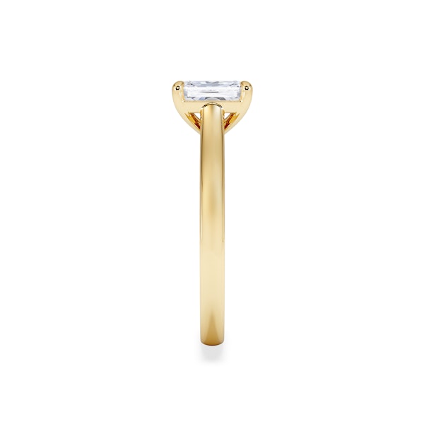 Amora Radiant 1.00ct Diamond Engagement Ring G/VS1 Set in 18K Gold - Image 4