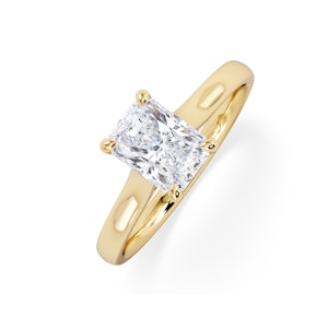 Amora Radiant 1.00ct Lab Diamond Engagement Ring F/VS1 Set in 18K Gold