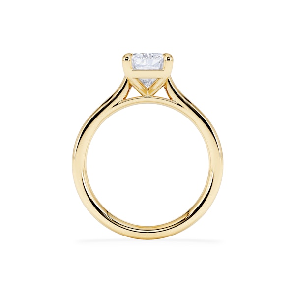 Amora Radiant 2.00ct Lab Diamond Engagement Ring F/VS1 Set in 18K Gold - Image 3