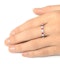 Ruby 1.50ct H/SI Diamond Platinum Eternity Ring Item HG20-422TJUS - image 3