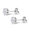 Diamond Earrings 2.00ct Look Galileo Style 0.74ct in Platinum - image 2