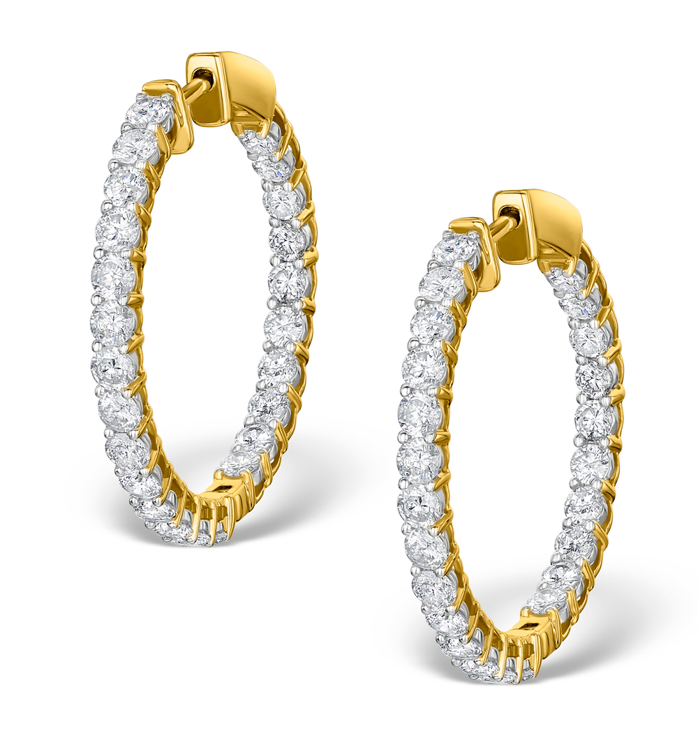 Diamond Hoop Earrings | TheDiamondStore.co.uk™