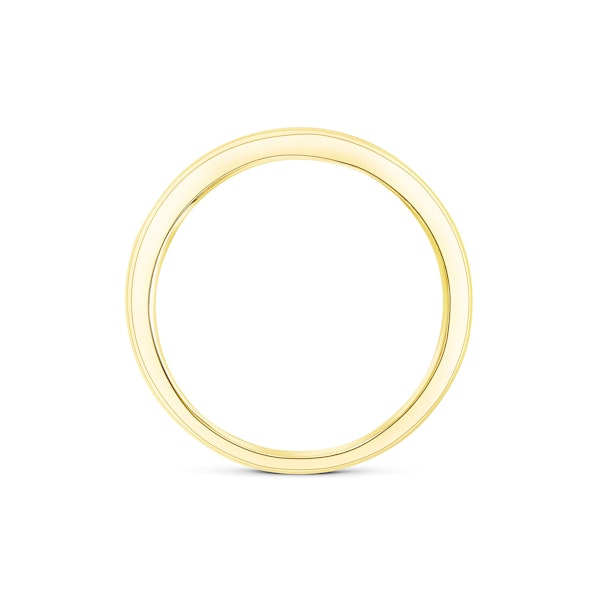 18K Gold Single Stone Diamond Ring (0.05ct) - SIZE L - Image 2