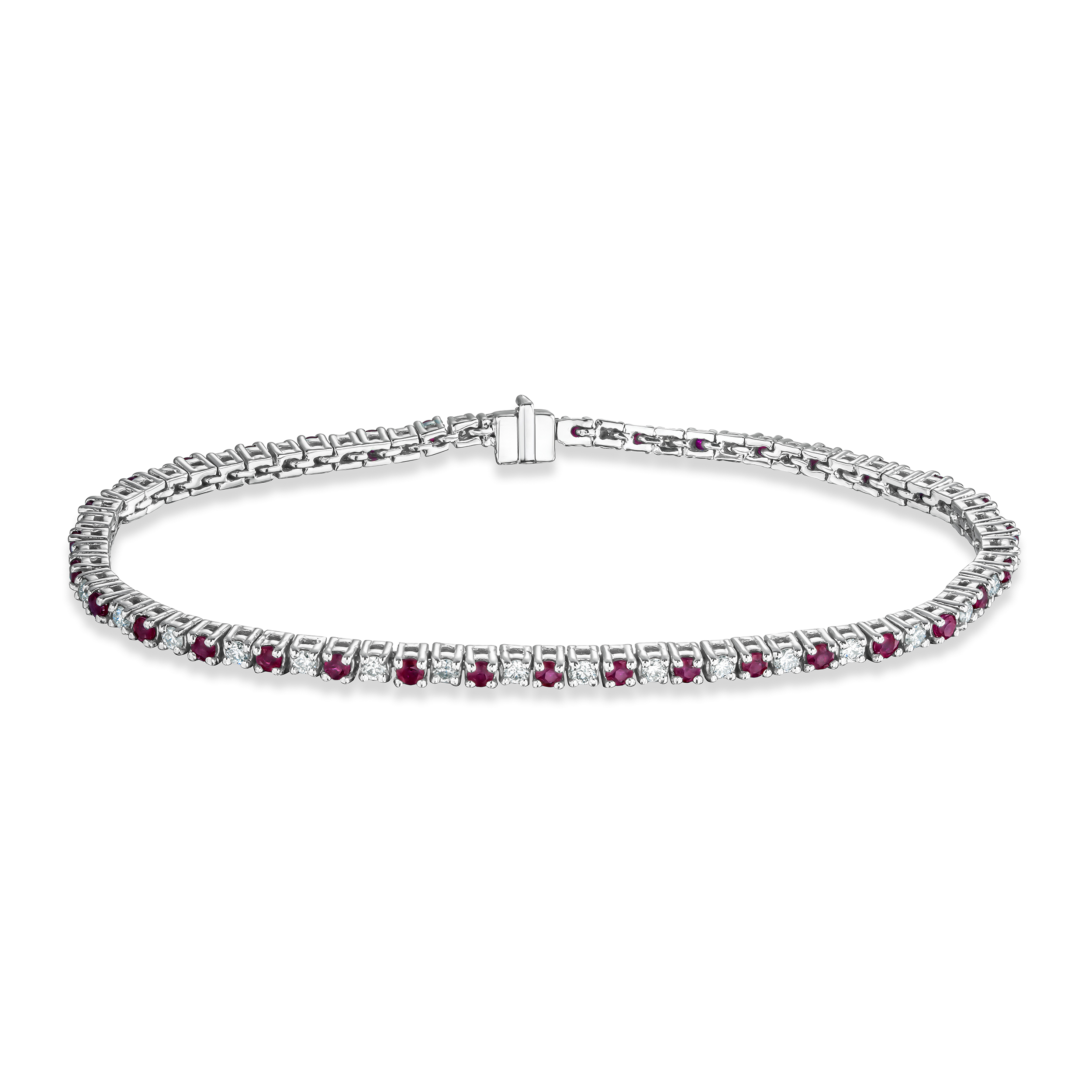 Silver Tennis Bracelets | The Diamond Store