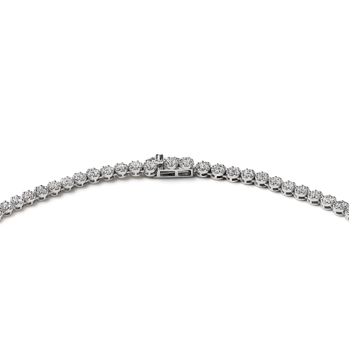 Diamonique tennis necklace shop
