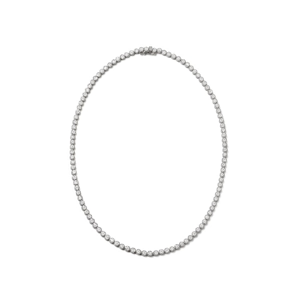 18KW Diamond Cluster Necklace 5.00ct G/Vs - Image 1