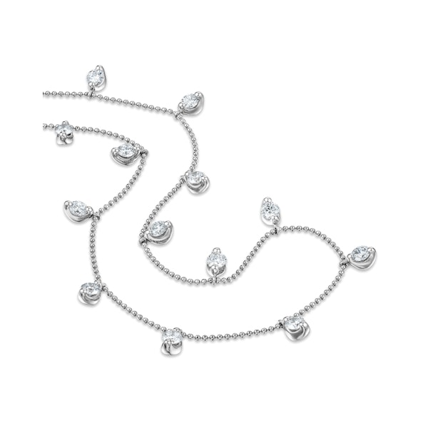 Vivara Lab Diamond Necklace 2.00ct H/SI in 9K White Gold - Image 3