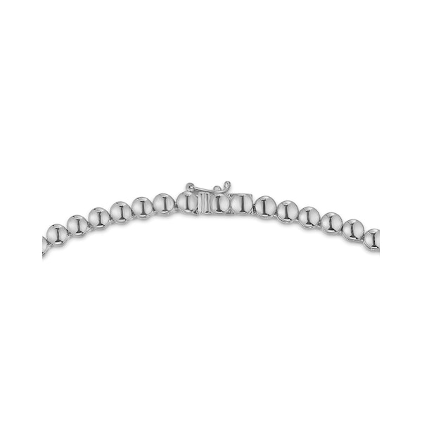 15.00ct Lab Diamond Tennis Necklace 3/4 Set in 9K White Gold G/VS - Image 5