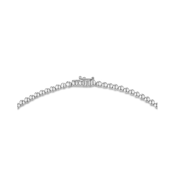 7.00ct Lab Diamond Tennis Necklace 3/4 Set in 9K White Gold G/VS - Image 5
