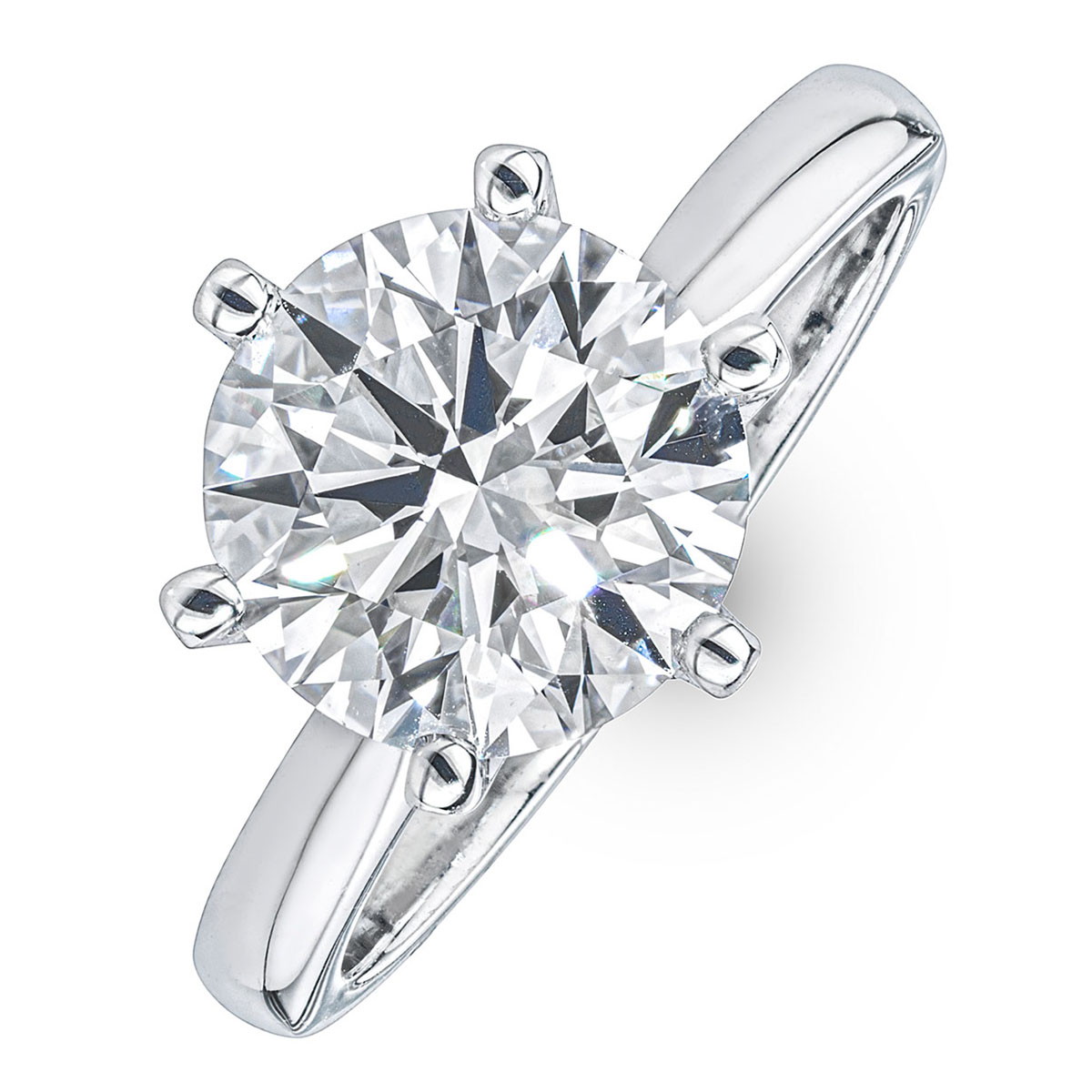 Cheap man made diamond clearance engagement rings